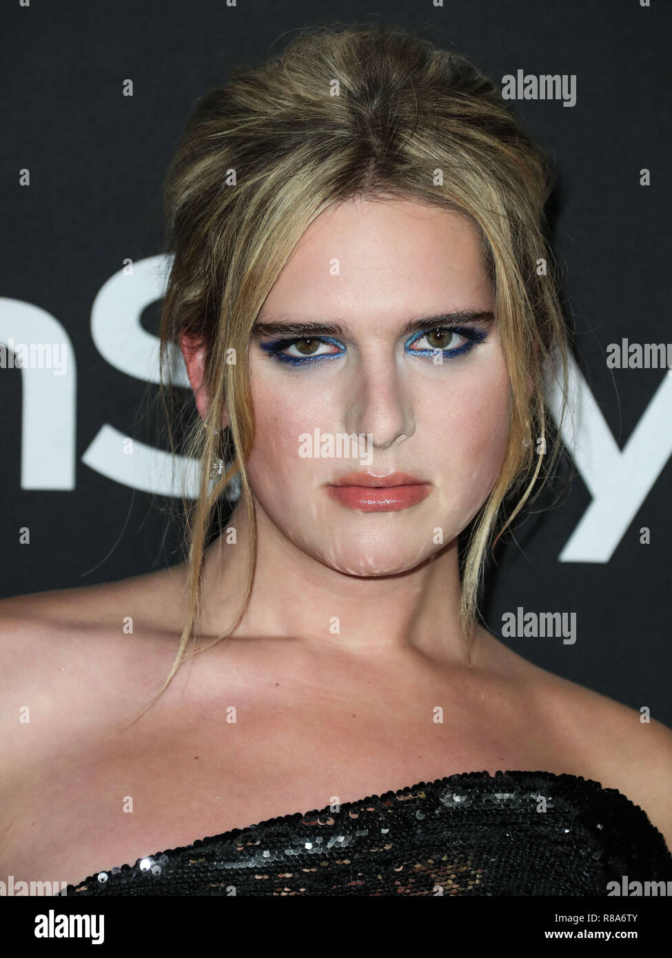 LOS ANGELES, CA, USA - OCTOBER 22: Hari Nef at the InStyle Awards 2018 held at the Getty Center on October 22, 2018 in Los Angeles, California, United States. (Photo by Xavier Collin/Image Press Agency) Stock Photo