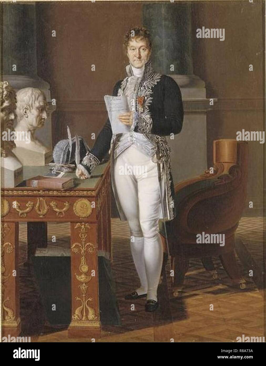 Lazare Nicolas Marguerite, comte Carnot, général (1753-1823). Stock Photo