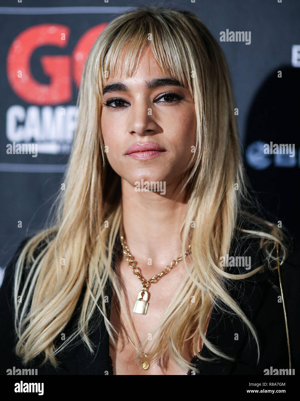 LOS ANGELES, CA, USA - OCTOBER 20: Sofia Boutella at the GO Campaign