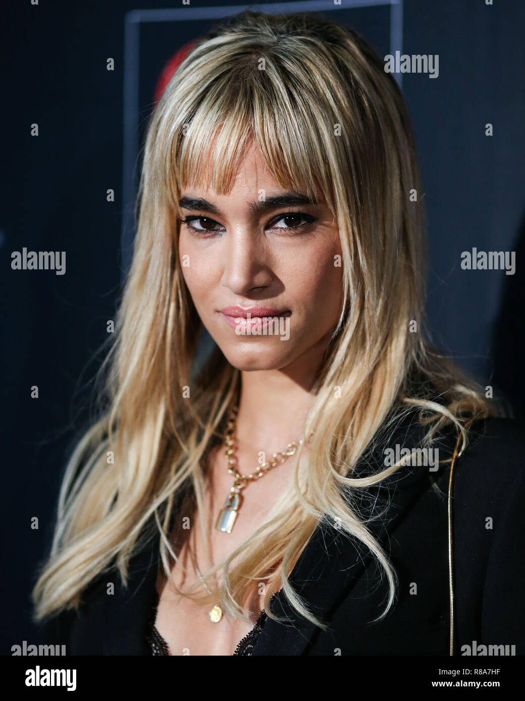 LOS ANGELES, CA, USA - OCTOBER 20: Sofia Boutella at the GO Campaign