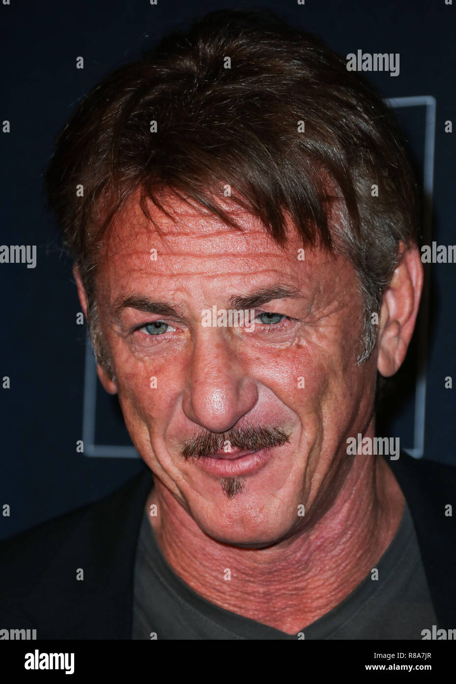 LOS ANGELES, CA, USA - OCTOBER 20: Sean Penn at the GO Campaign Gala 2018 held at the City Market Social House on October 20, 2018 in Los Angeles, California, United States. (Photo by Xavier Collin/Image Press Agency) Stock Photo