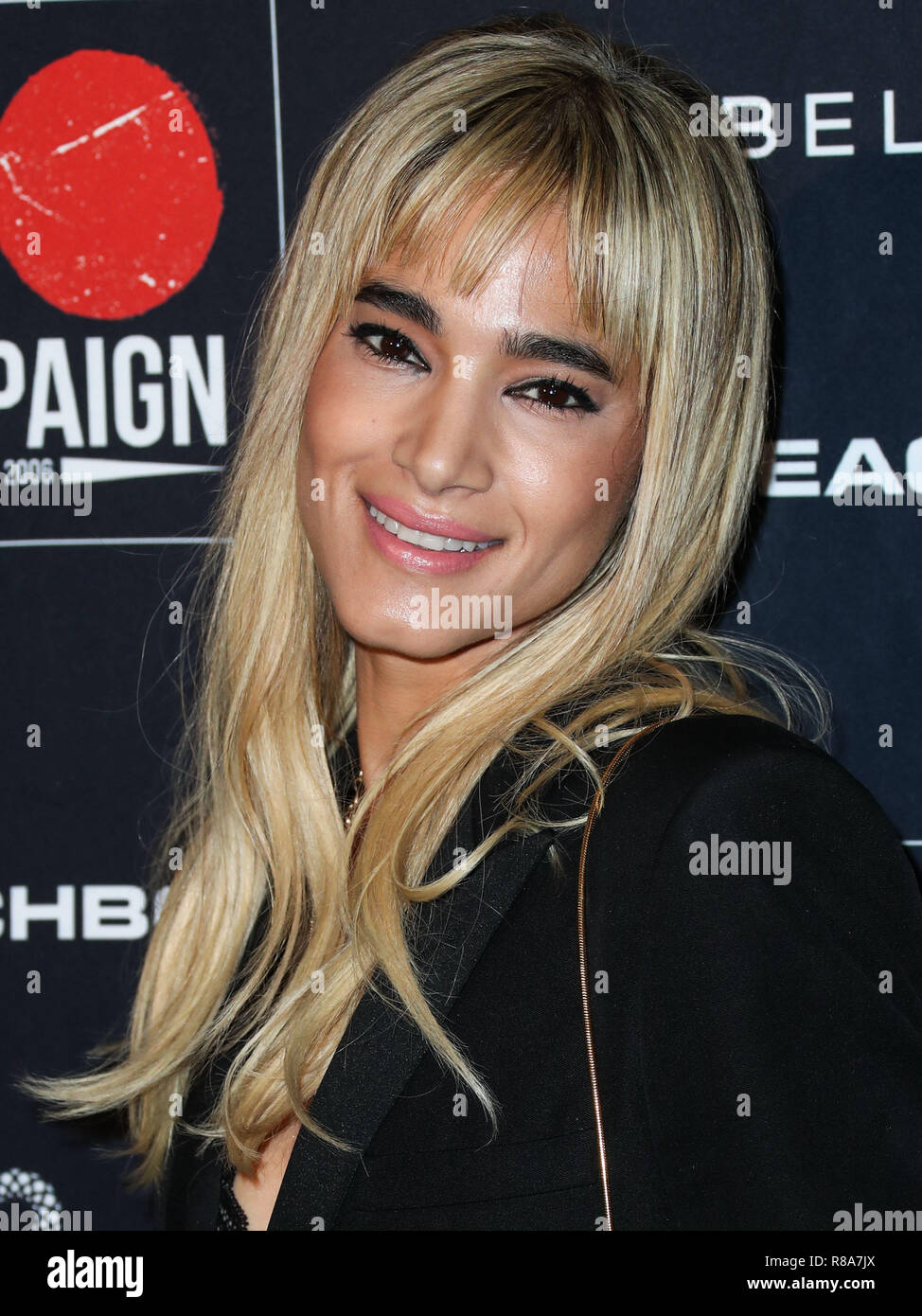 LOS ANGELES, CA, USA - OCTOBER 20: Sofia Boutella at the GO Campaign