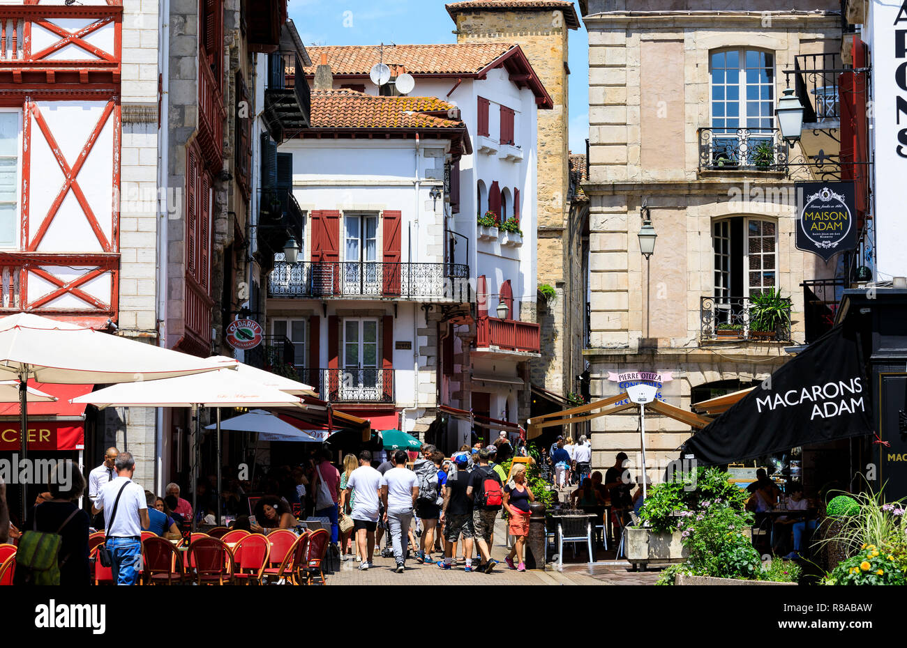 St Jean de Luz, France Stock Photo Alamy