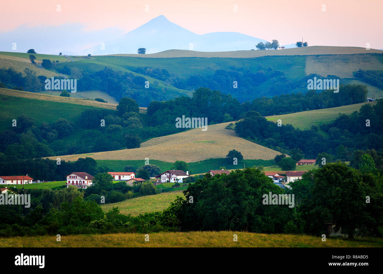 Pays Basque, France Stock Photo - Alamy