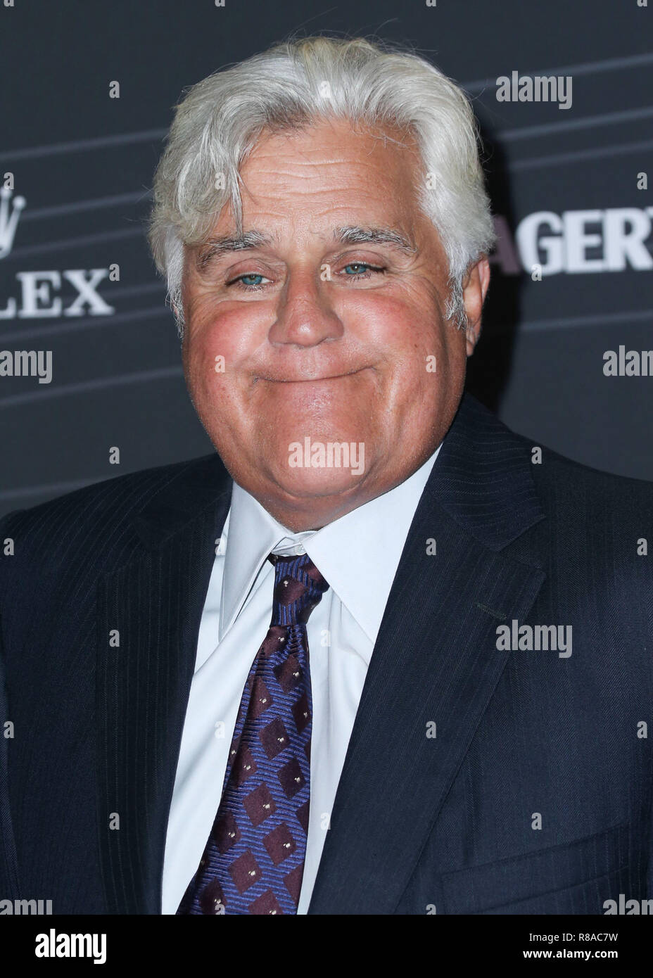 LOS ANGELES, CA, USA - OCTOBER 05: Jay Leno at the Petersen Automotive Museum Gala 2018 held at The Petersen Automotive Museum on October 5, 2018 in Los Angeles, California, United States. (Photo by David Acosta/Image Press Agency) Stock Photo