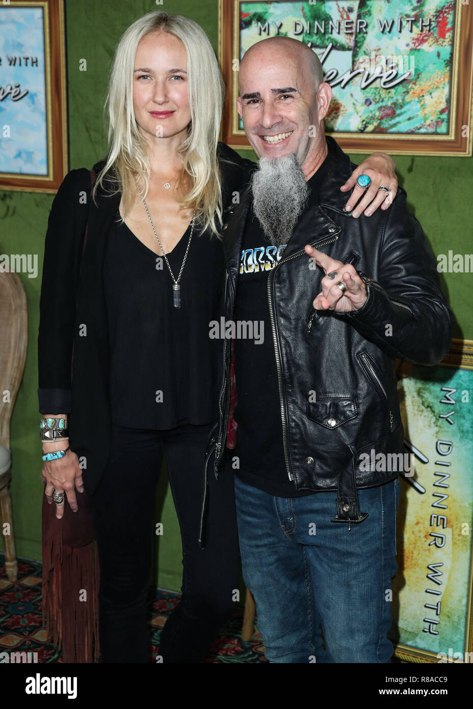 HOLLYWOOD LOS ANGELES CA USA OCTOBER 04 Pearl Aday Scott Ian At 