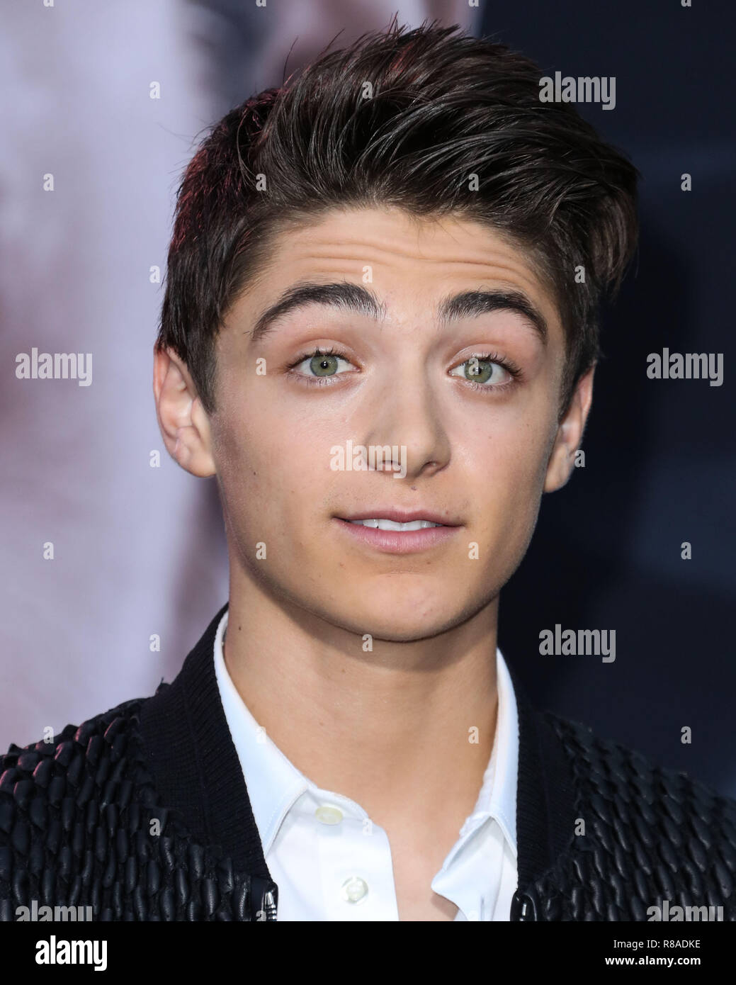 Westwood Los Angeles Ca Usa October 01 Asher Angel At The World Premiere Of Columbia Pictures Venom Held At The Regency Village Theater On October 1 18 In Westwood Los Angeles