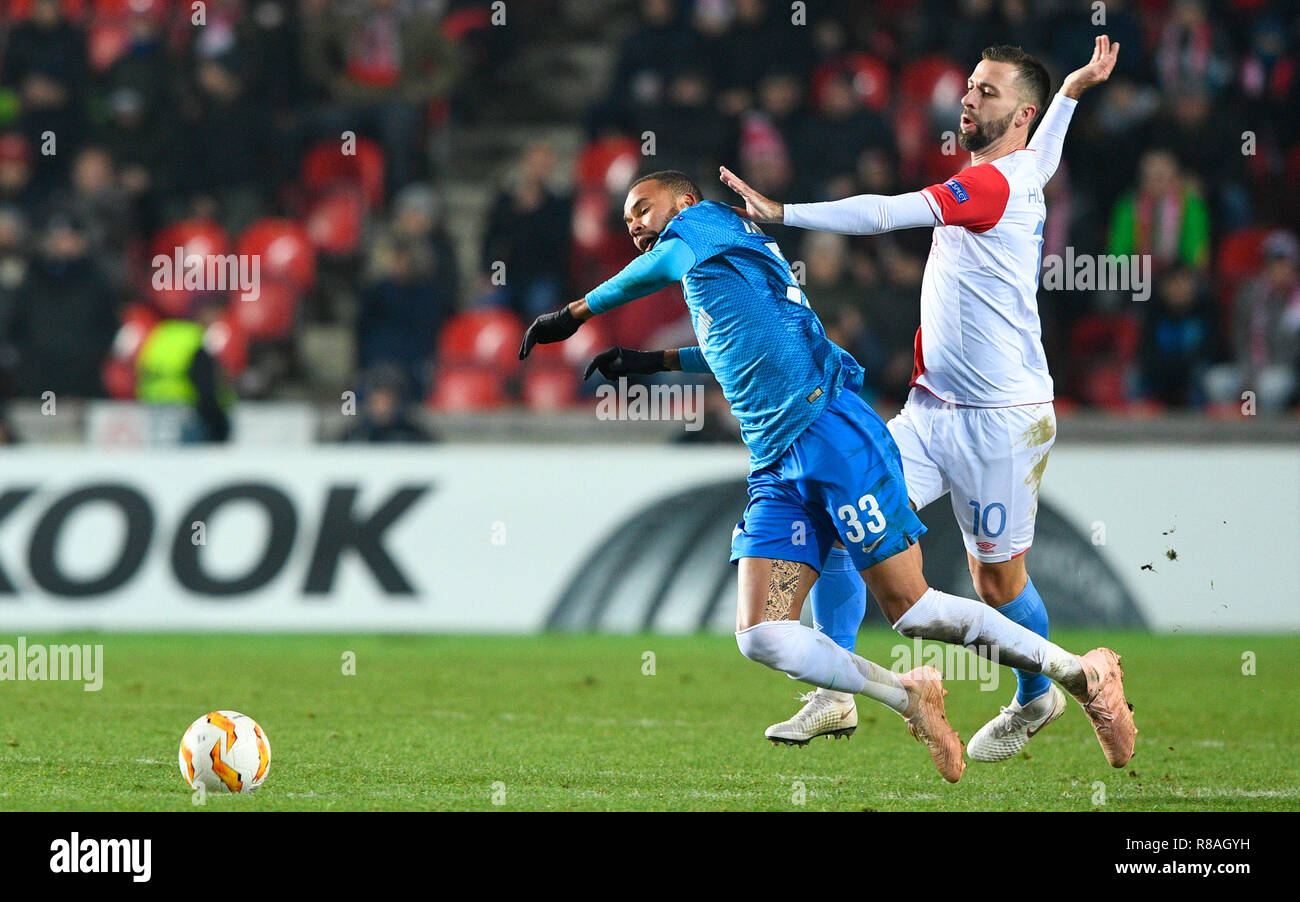 Prague, Czech Republic. 13th Dec, 2018. SK Slavia Praha soccer