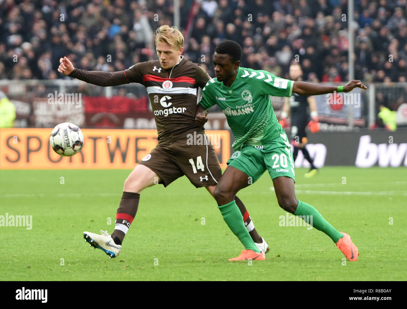 Hamburg Germany 15th Dec 2018 Soccer 2nd Bundesliga 17th