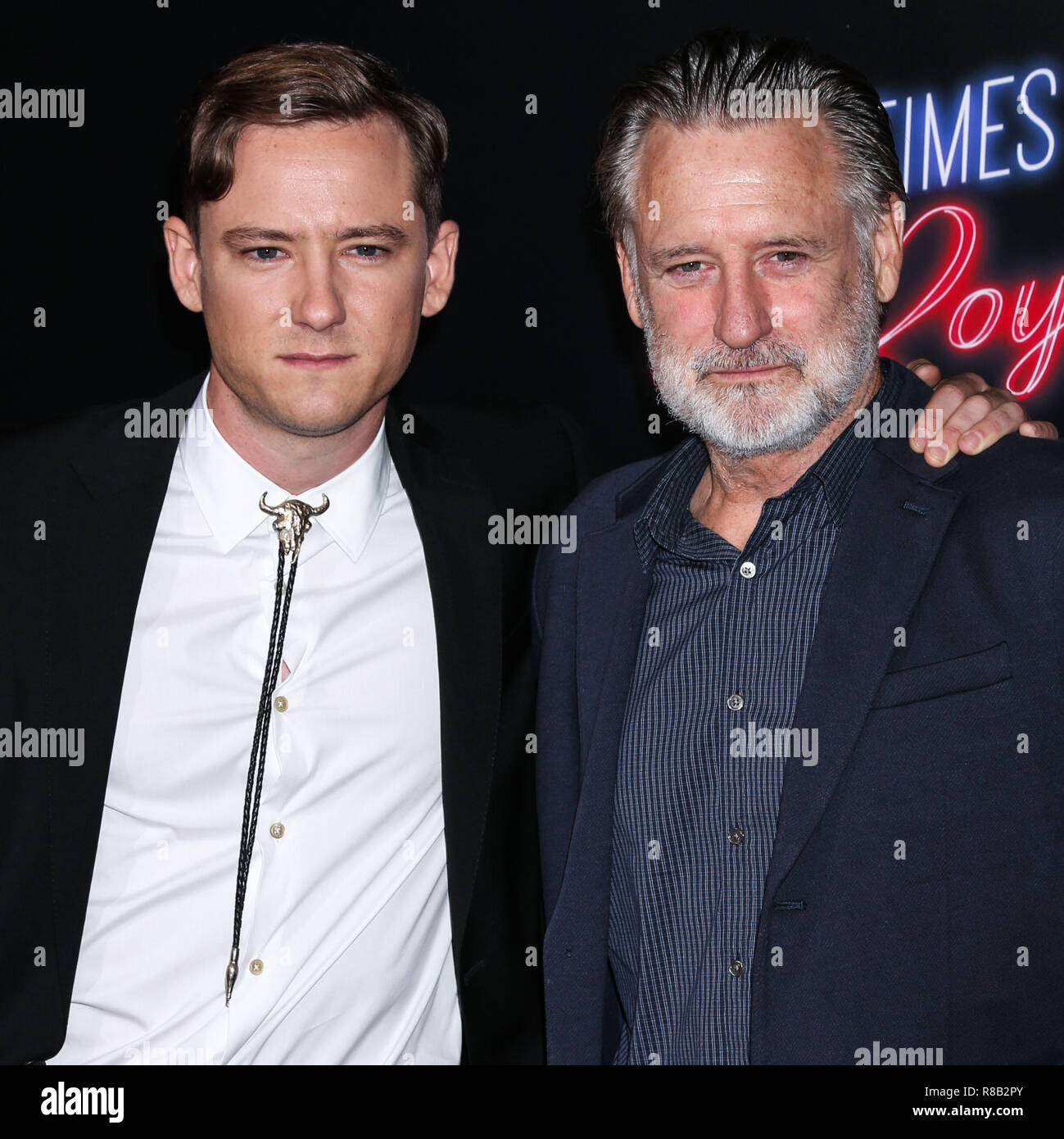 Hollywood Los Angeles Ca Usa September 22 Lewis Pullman Bill Pullman At The Los Angeles Premiere Of th Century Fox S Bad Times At The El Royale Held At The Tcl Chinese