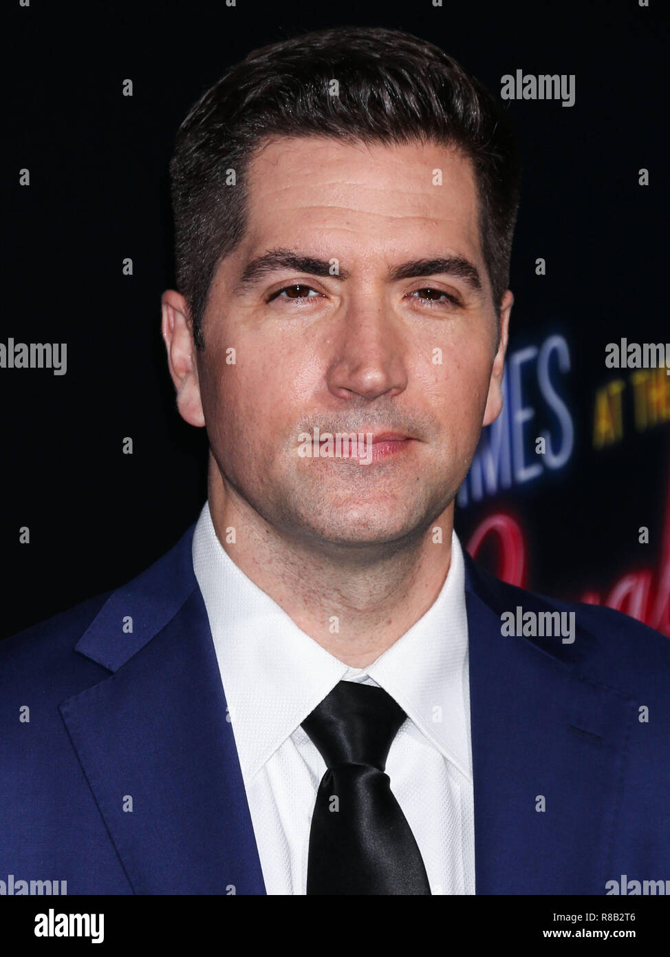 HOLLYWOOD, LOS ANGELES, CA, USA - SEPTEMBER 22: Drew Goddard at the Los Angeles Premiere Of 20th Century FOX's 'Bad Times At The El Royale' held at the TCL Chinese Theatre IMAX on September 22, 2018 in Hollywood, Los Angeles, California, United States. (Photo by Image Press Agency) Stock Photo