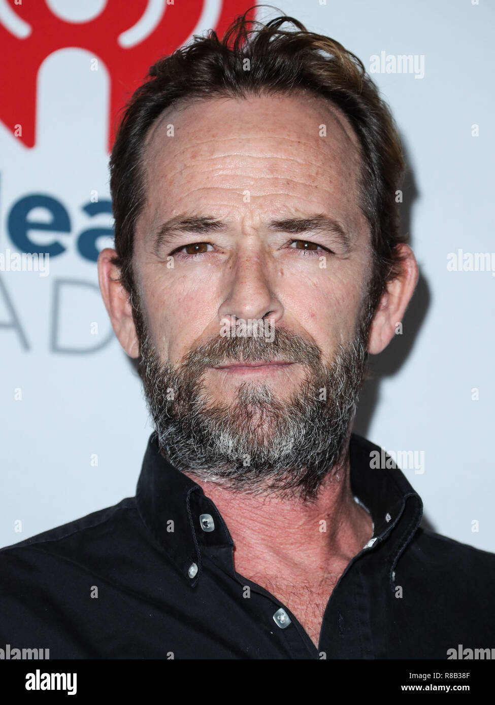LAS VEGAS, NV, USA - SEPTEMBER 22: Luke Perry in the press room during the 2018 iHeartRadio Music Festival - Night 2 held at T-Mobile Arena on September 22, 2018 in Las Vegas, Nevada, United States. (Photo by Xavier Collin/Image Press Agency) Stock Photo