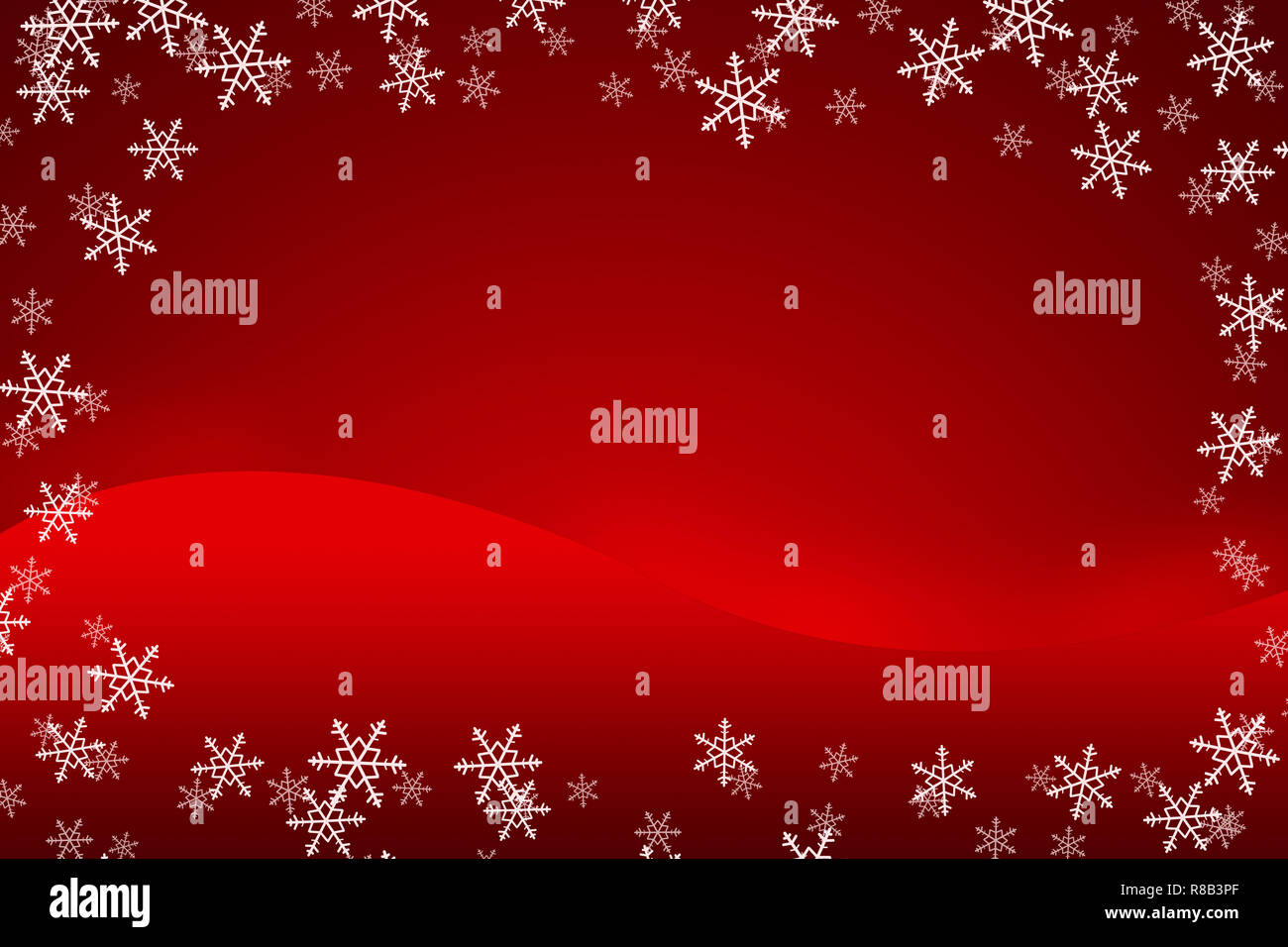 Colorful christmas background with snowflakes and stars Stock Photo - Alamy