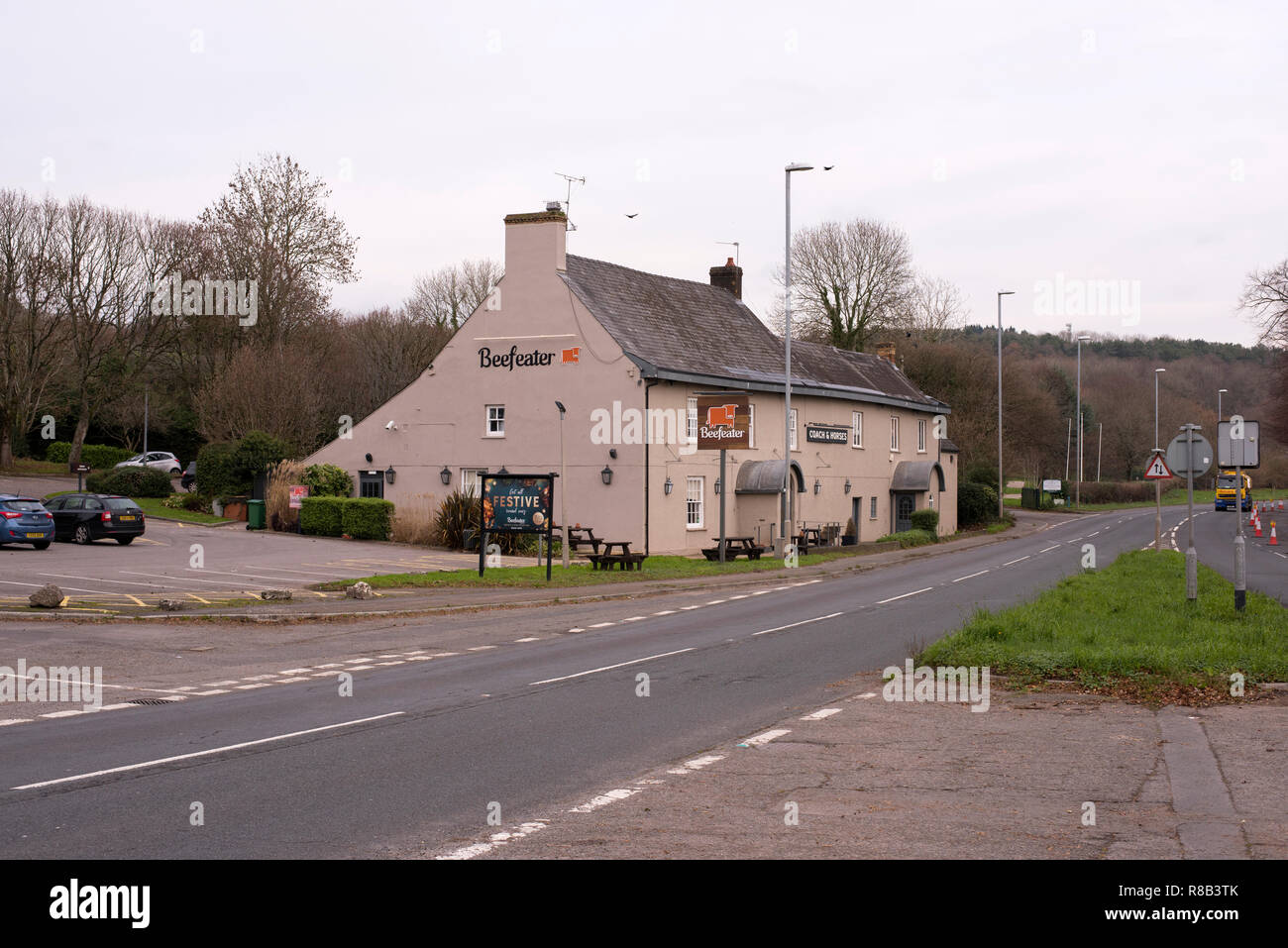 The Coach and Horses, Castleton, Gwent number 3748 Stock Photo