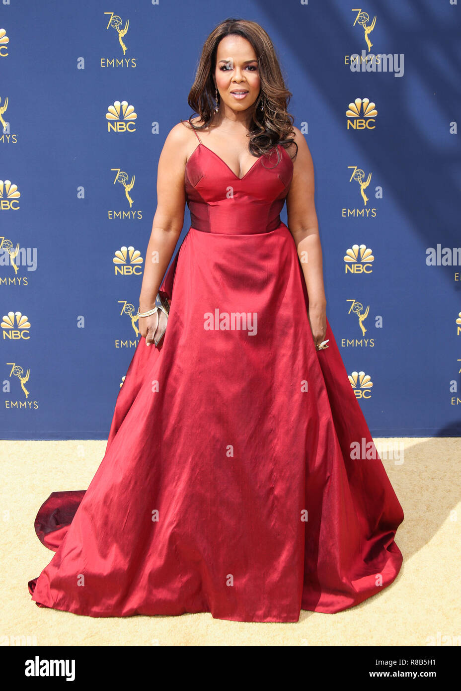 LOS ANGELES, CA, USA - SEPTEMBER 17: Paula Newsome at the 70th Annual Primetime Emmy Awards held at Microsoft Theater at L.A. Live on September 17, 2018 in Los Angeles, California, United States. (Photo by Xavier Collin/Image Press Agency) Stock Photo