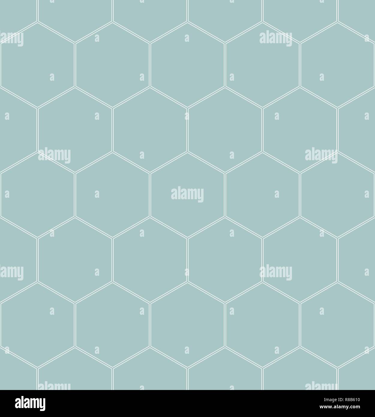 Seamless Abstract Vector Pattern With Hexagons Stock Vector Image & Art ...