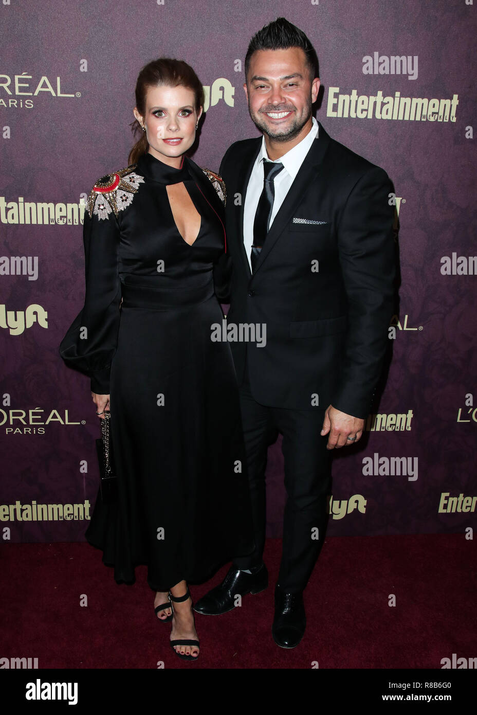 WEST HOLLYWOOD, LOS ANGELES, CA, USA - SEPTEMBER 15: JoAnna Garcia Swisher, Nick Swisher at the 2018 Entertainment Weekly Pre-Emmy Party held at the Sunset Tower Hotel on September 15, 2018 in West Hollywood, Los Angeles, California, United States. (Photo by Xavier Collin/Image Press Agency) Stock Photo