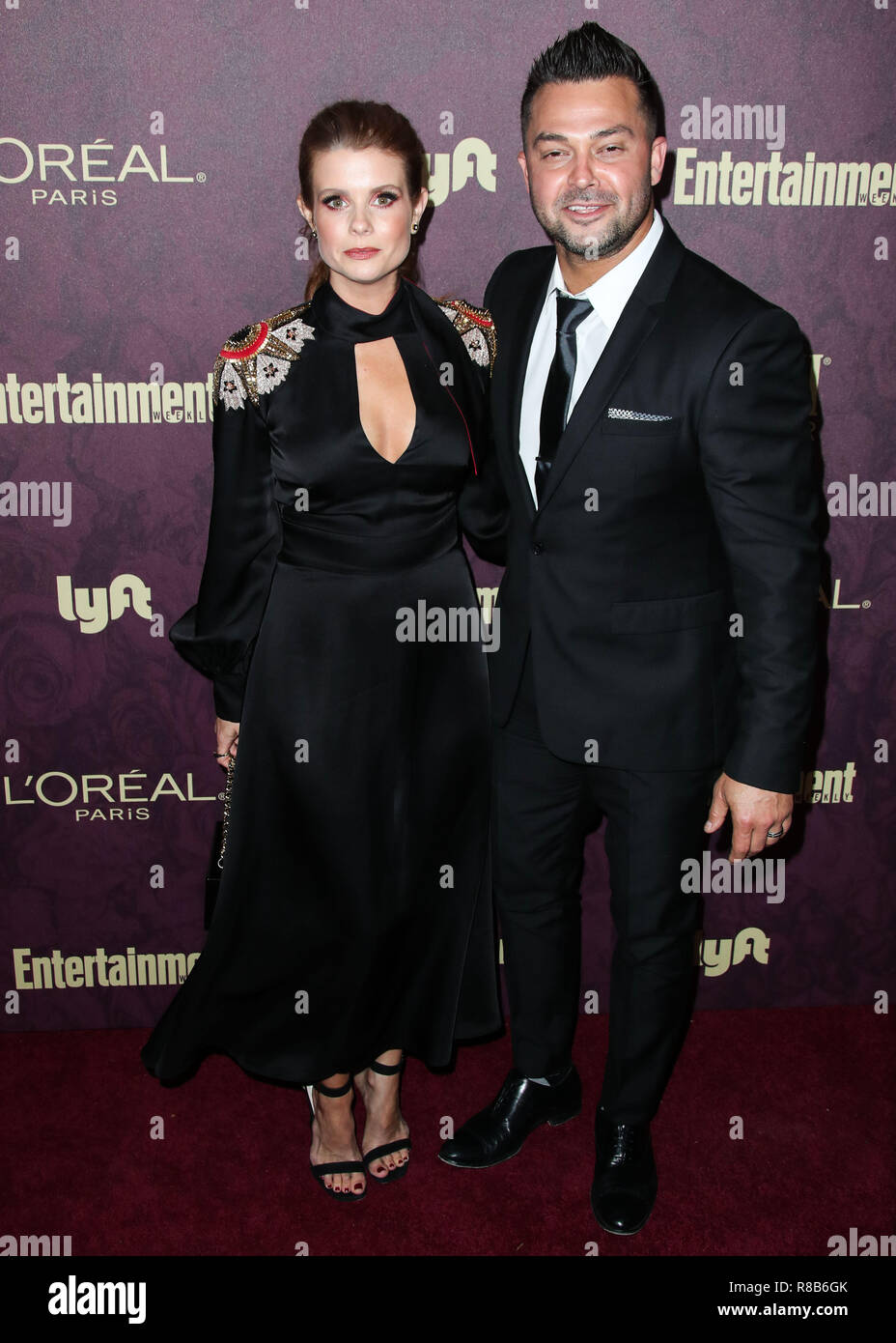 WEST HOLLYWOOD, LOS ANGELES, CA, USA - SEPTEMBER 15: JoAnna Garcia Swisher, Nick Swisher at the 2018 Entertainment Weekly Pre-Emmy Party held at the Sunset Tower Hotel on September 15, 2018 in West Hollywood, Los Angeles, California, United States. (Photo by Xavier Collin/Image Press Agency) Stock Photo