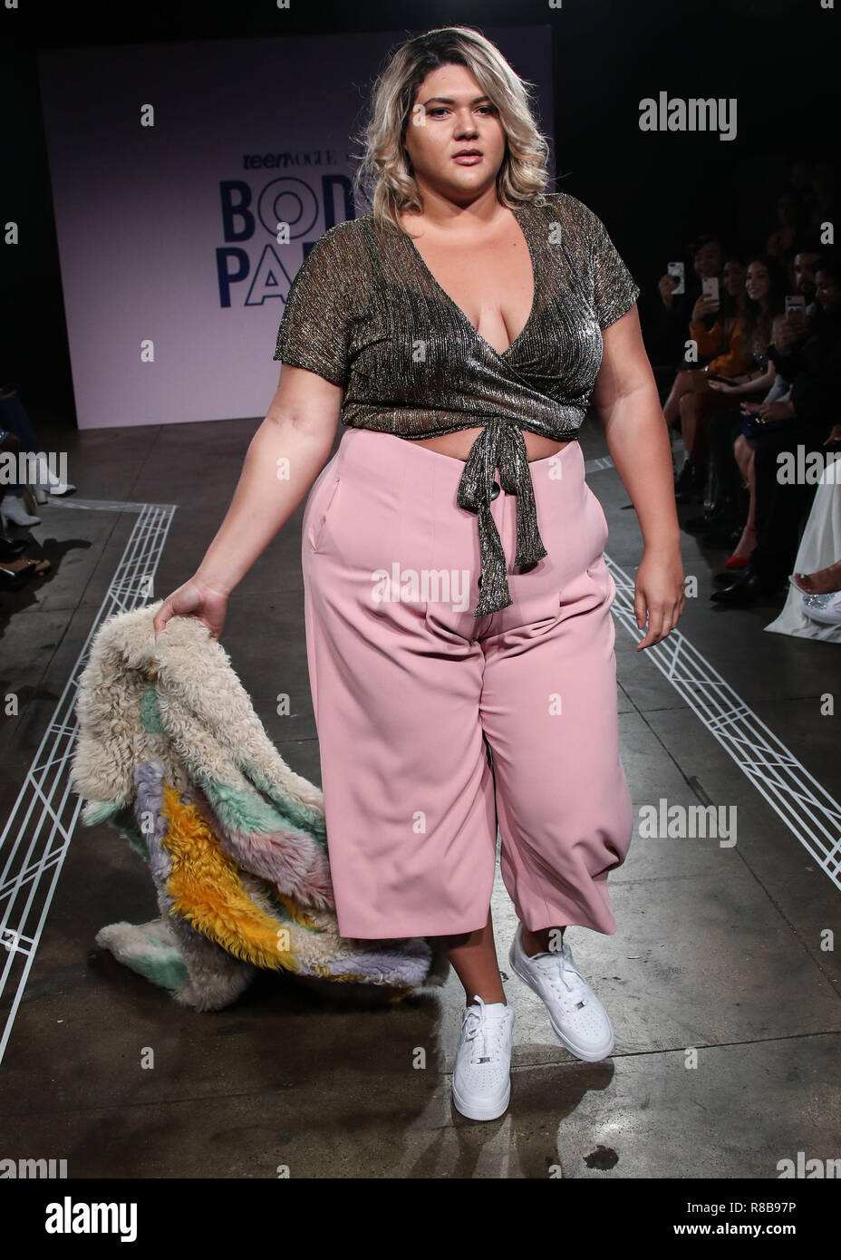 MANHATTAN, NEW YORK CITY, NY, USA - SEPTEMBER 11: Ana Batista at Teen Vogue's Body Party Presented By Snapchat held at The Garage on September 11, 2018 in Manhattan, New York City, New York, United States. (Photo by Xavier Collin/Image Press Agency) Stock Photo