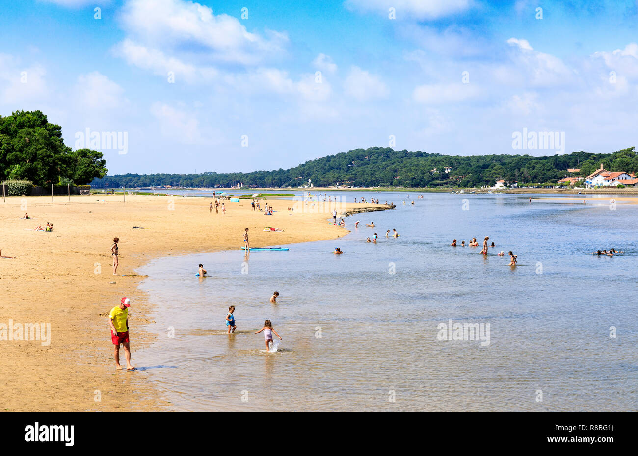 Plage des Chênes-Lièges, Hossegor, France Stock Photo