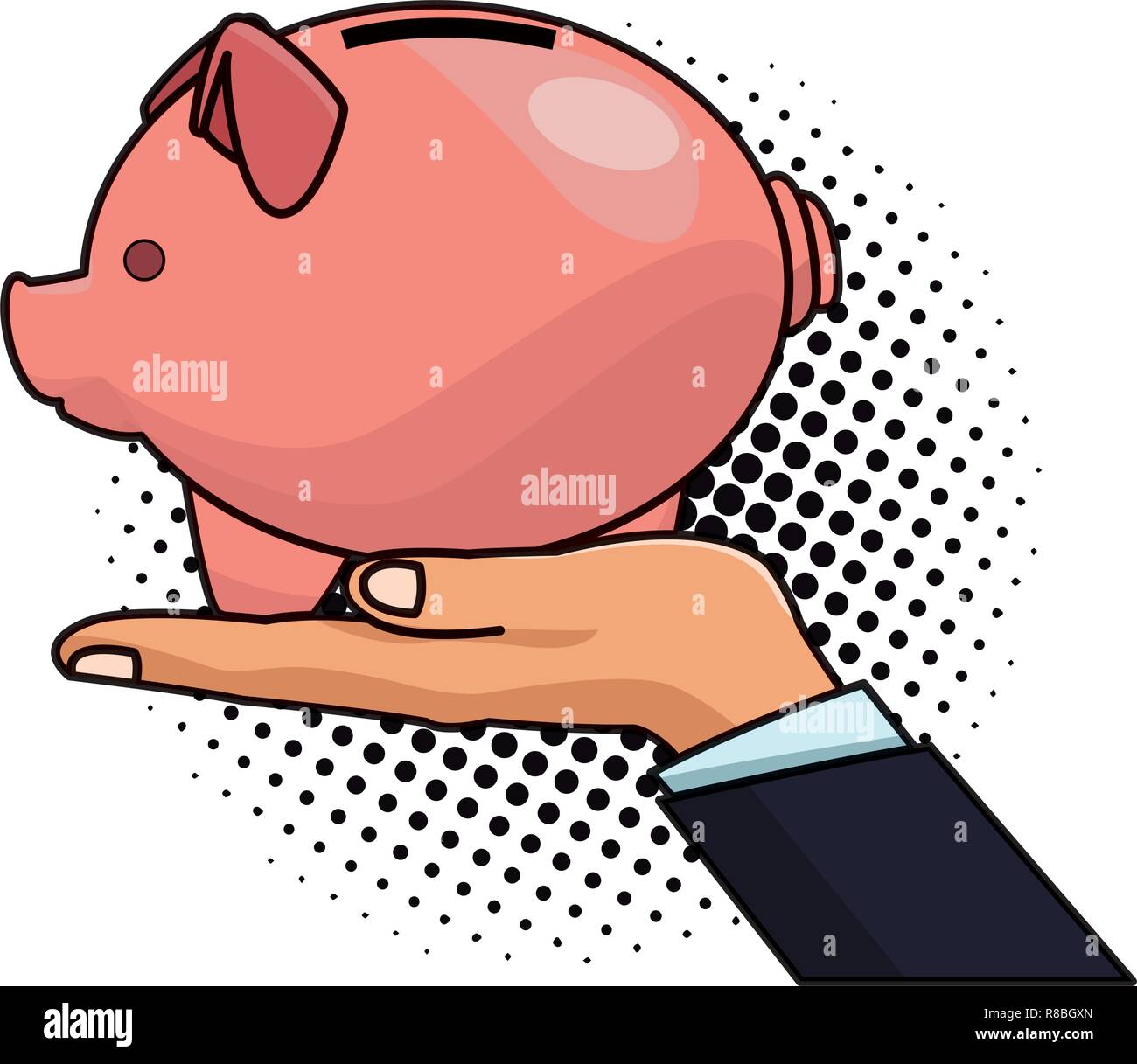 piggy saving icon Stock Vector Image & Art - Alamy