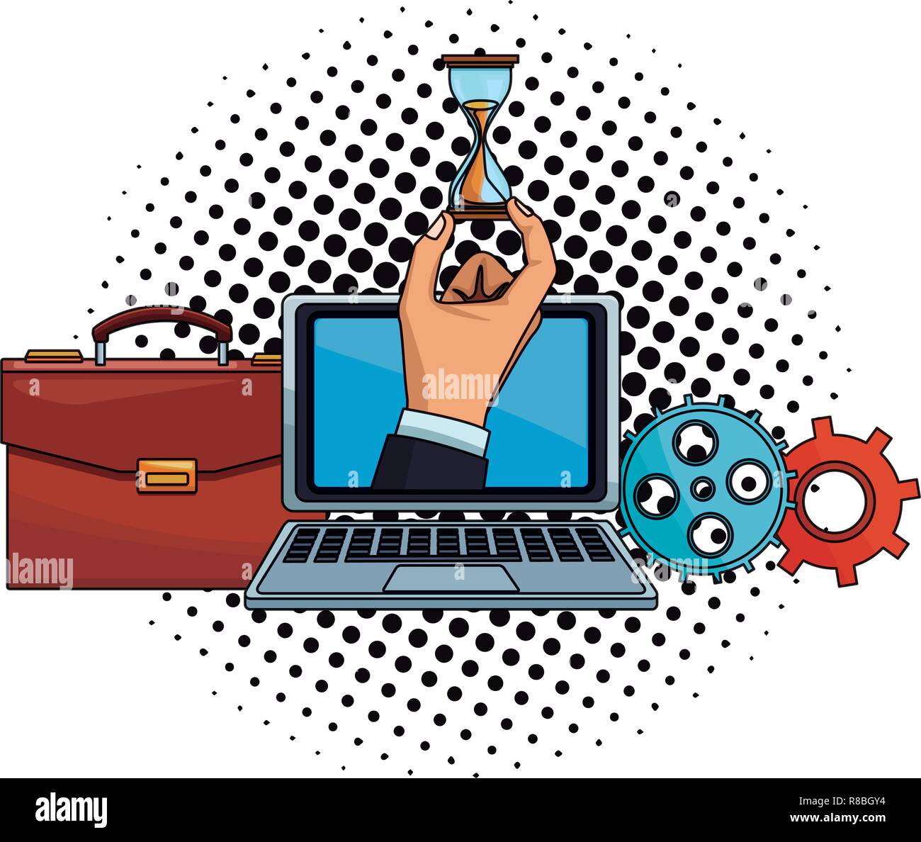 laptop financial icon Stock Vector Image & Art - Alamy