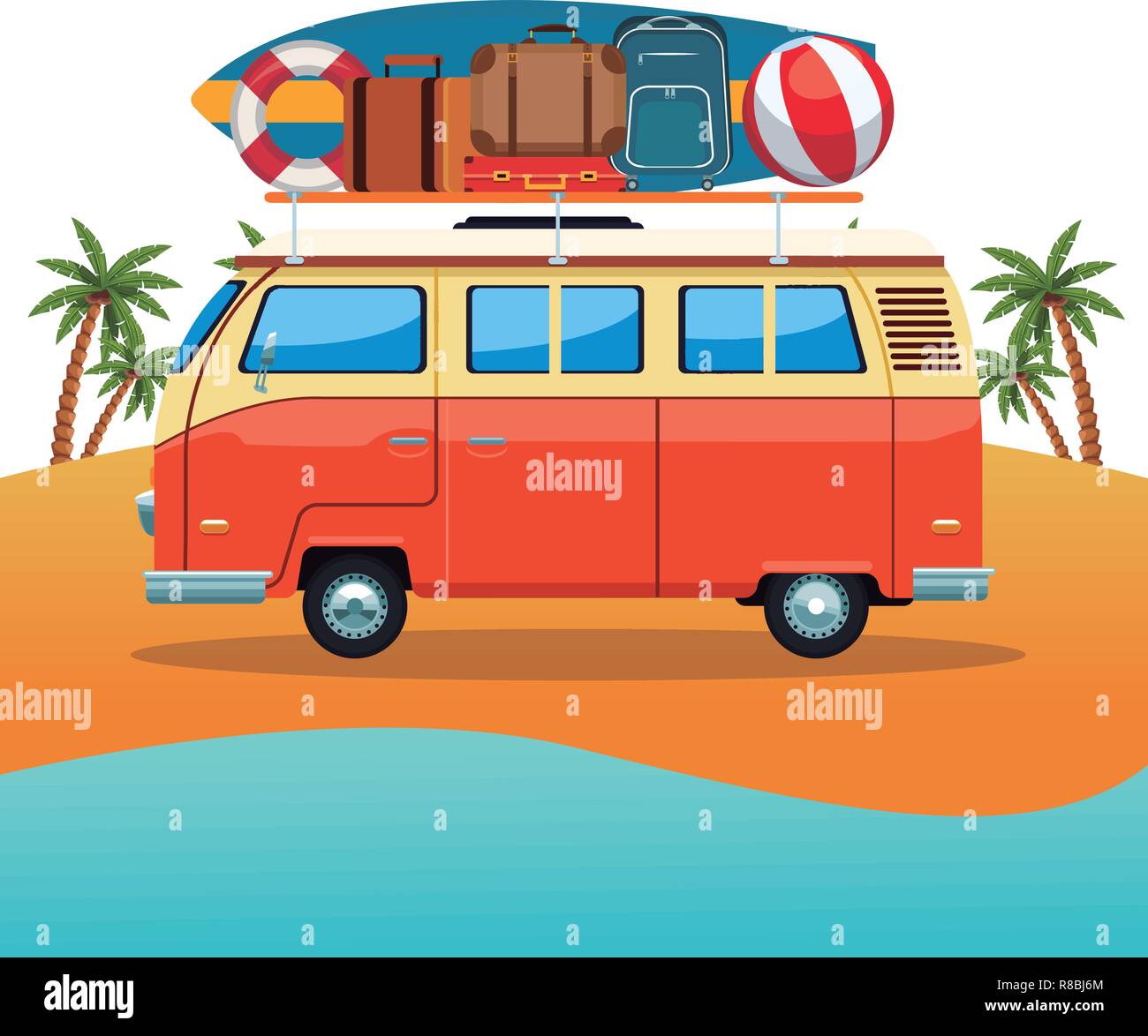 camper van icon Stock Vector Image & Art - Alamy