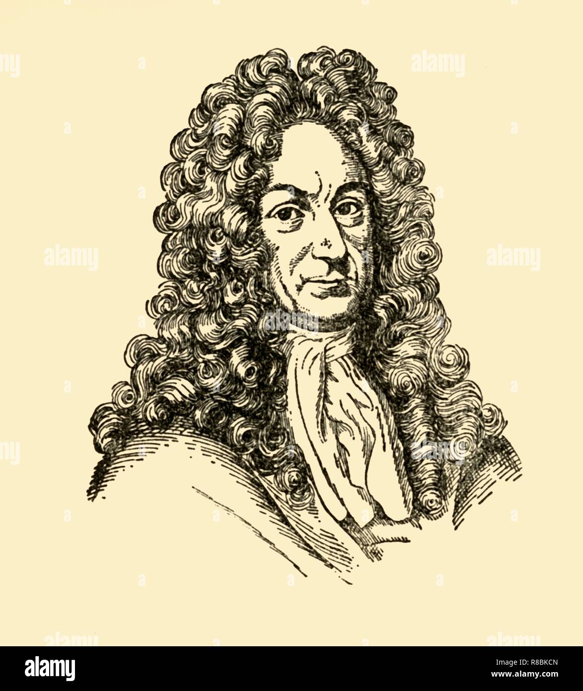 'Gottfried Wilhelm Leibniz', (1933). Creator: Unknown Stock Photo - Alamy