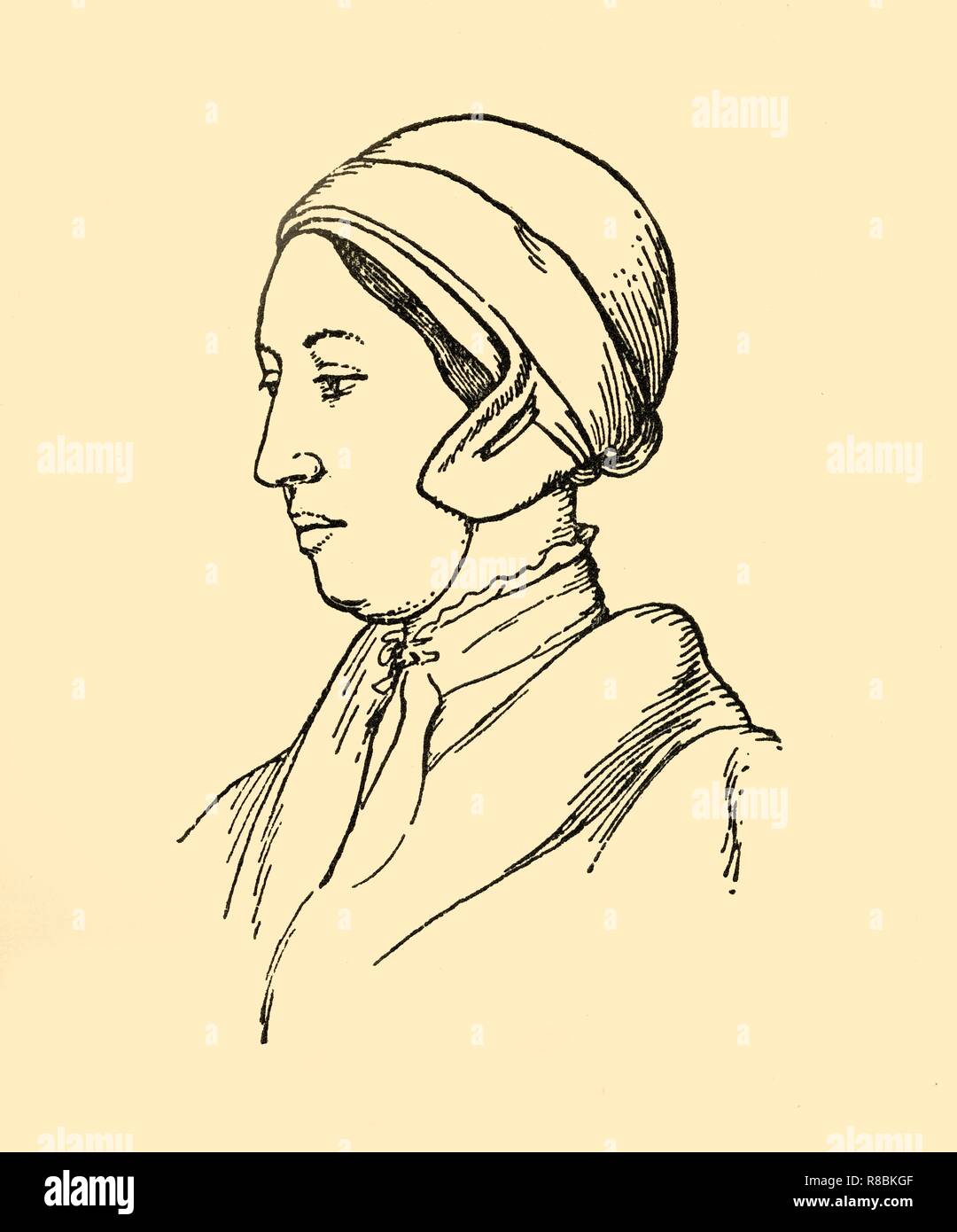 Anne boleyn portrait hi-res stock photography and images - Alamy