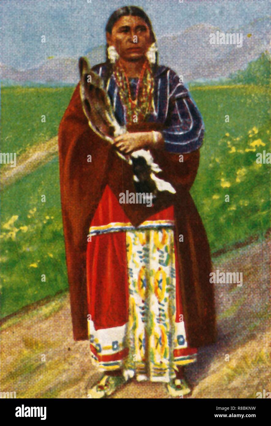 Native American woman, c1928. Creator Unknown Stock Photo Alamy