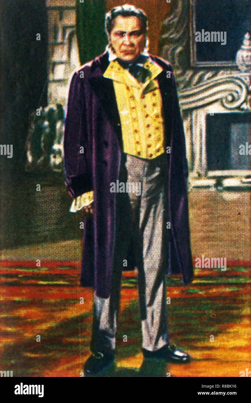Paul Wegener as Fabrikant Dreißiger, c1928. Creator: Unknown. Stock Photo