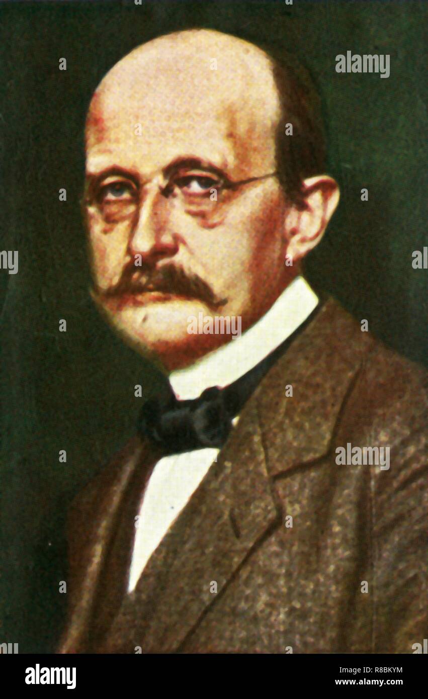 Professor Max Planck, c1928. Creator: Unknown. Stock Photo