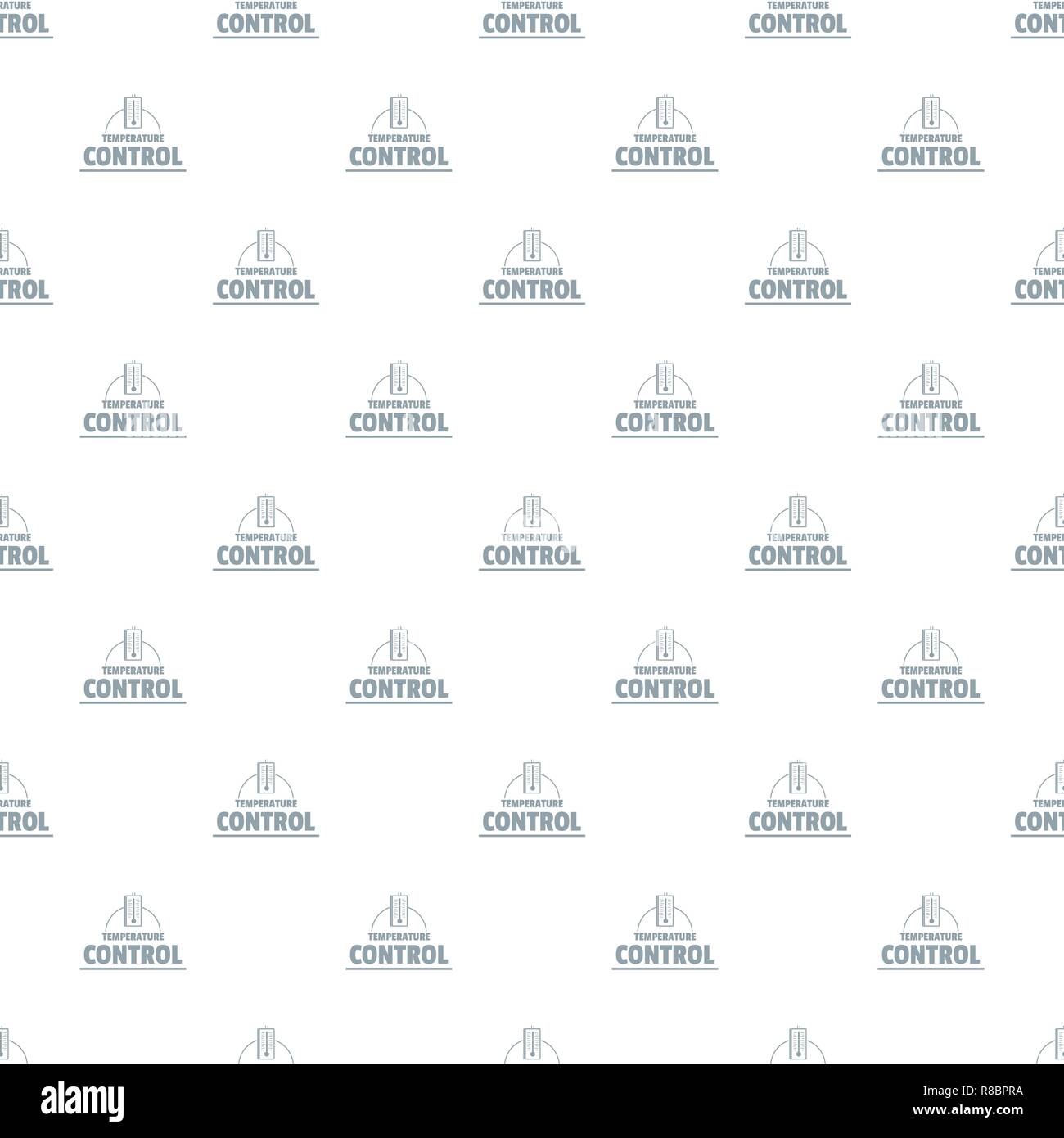 Temperature control pattern vector seamless Stock Vector