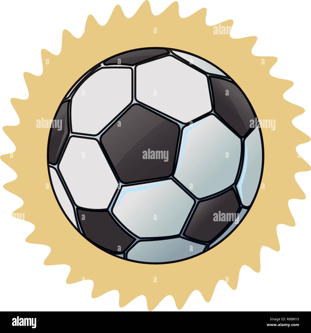 soccer ball icon Stock Vector Image & Art - Alamy