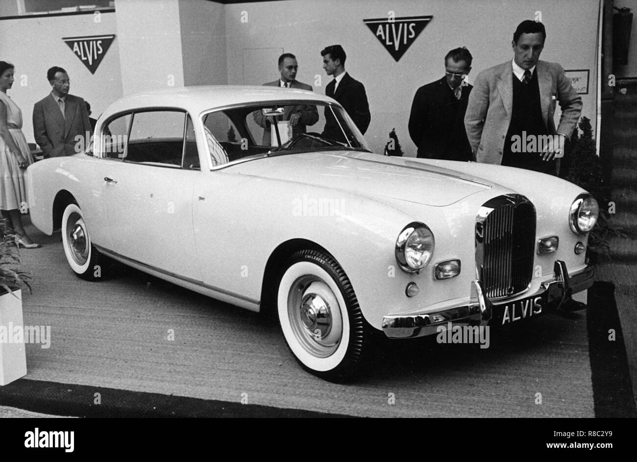 Alvis TC 108/G Graber Geneva show 1956 Stock Photo