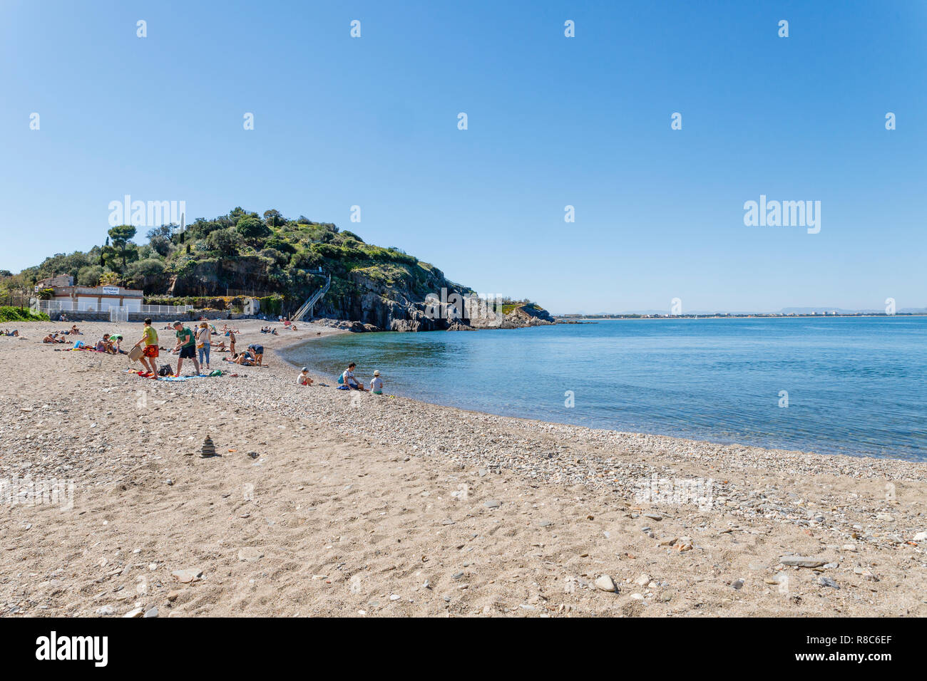 Argeles Beach Stock Photos Argeles Beach Stock Images Alamy