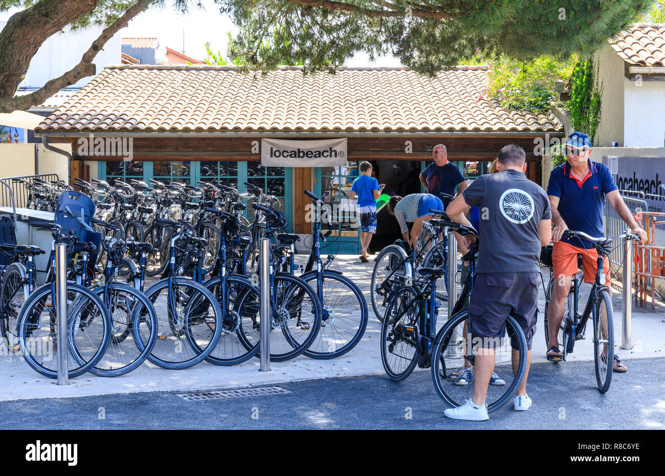 Cap Ferret, France Stock Photo Alamy