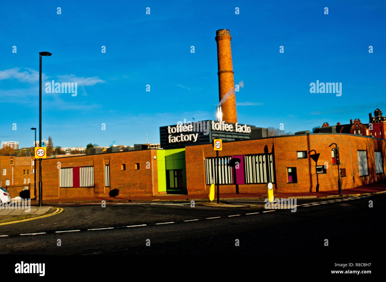 Toffee Factory, City Road, Newcastle upon Tyne, England Stock Photo Alamy