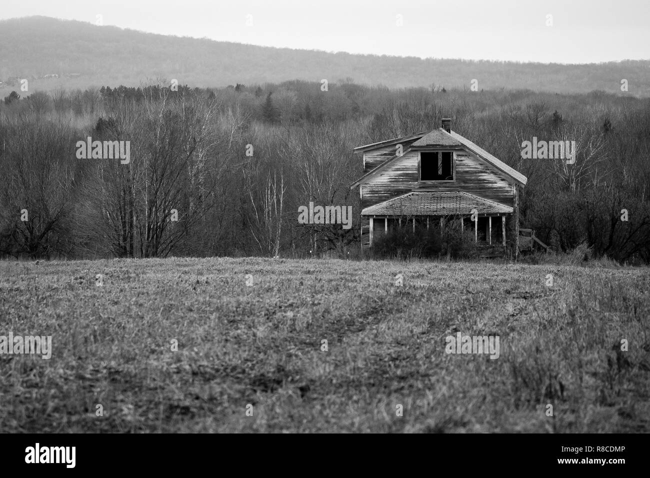 Old abandoned house falling apart in the country Stock Photo Alamy