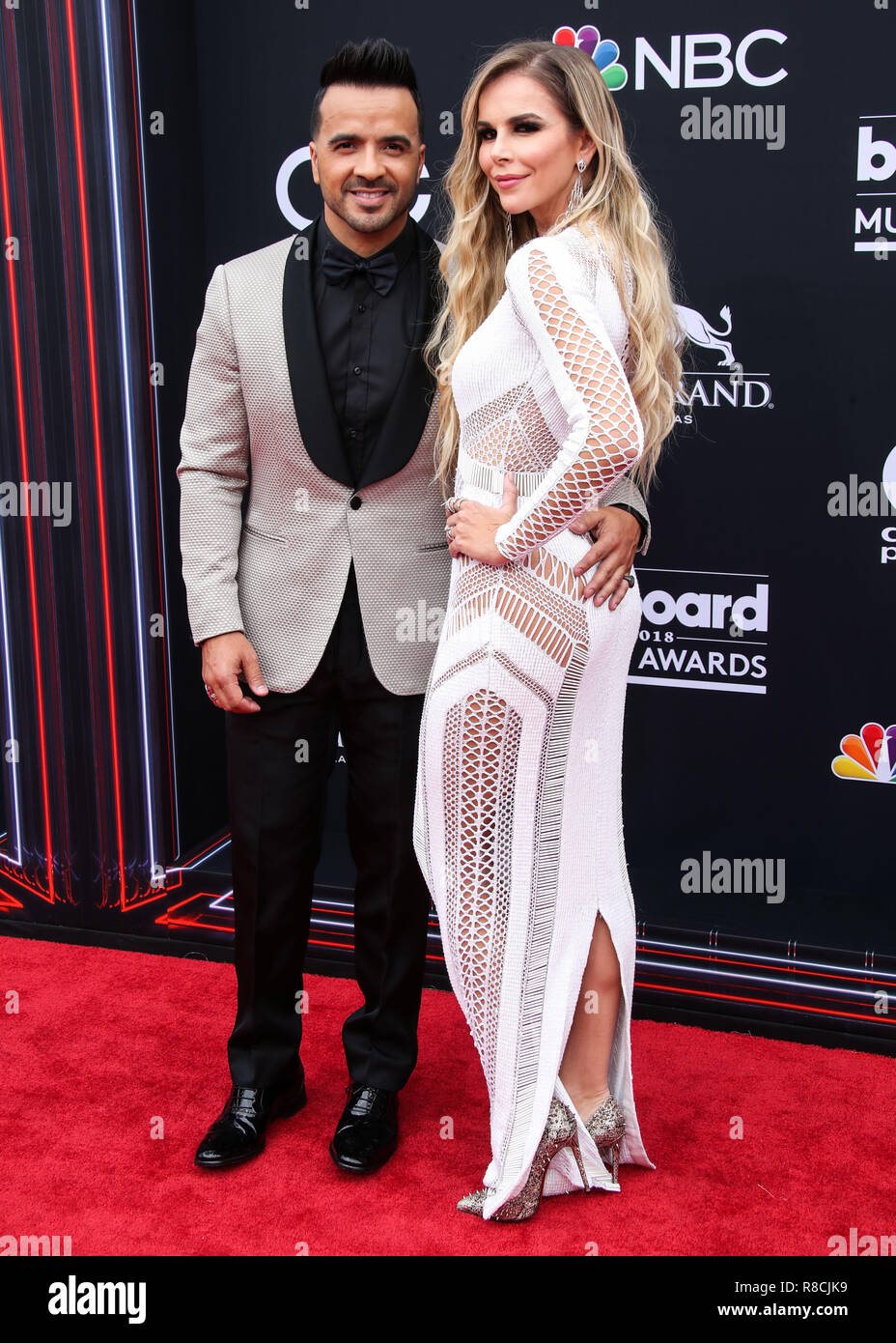 LAS VEGAS, NV, USA - MAY 20: Luis Fonsi, Agueda Lopez at the 2018 Billboard  Music Awards held at the MGM Grand Garden Arena on May 20, 2018 in Las  Vegas, Nevada,