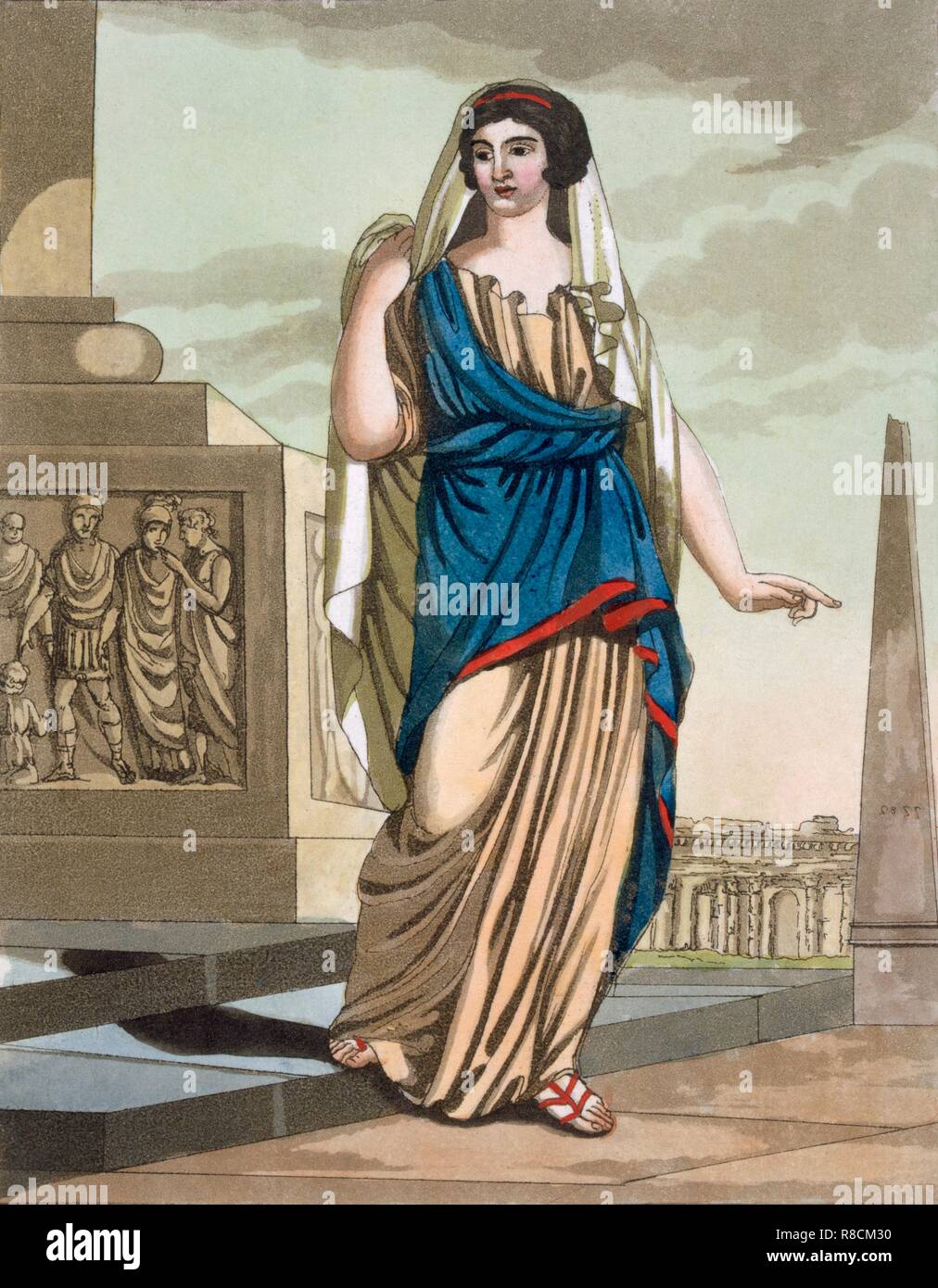 ancient roman togas for women
