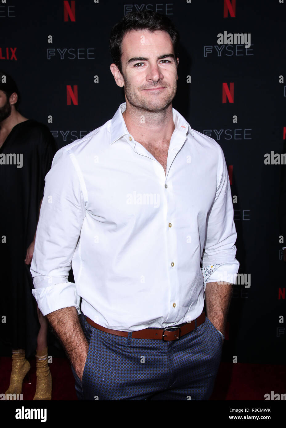 HOLLYWOOD, LOS ANGELES, CA, USA - MAY 06: Ben Lawson at the Netflix FYSee Kick Off Party 2018 held at Raleigh Studios on May 6, 2018 in Hollywood, Los Angeles, California, United States. (Photo by Xavier Collin/Image Press Agency) Stock Photo