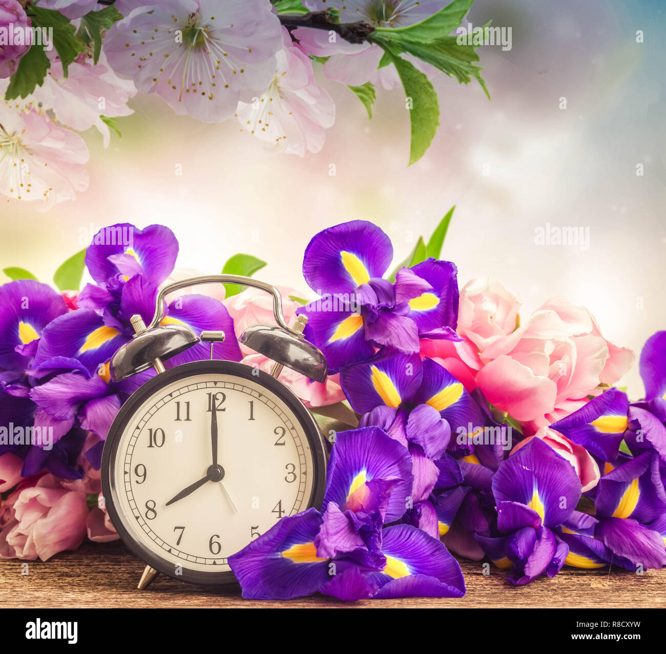 8 Springtime Spring time concept Stock Photo - Alamy