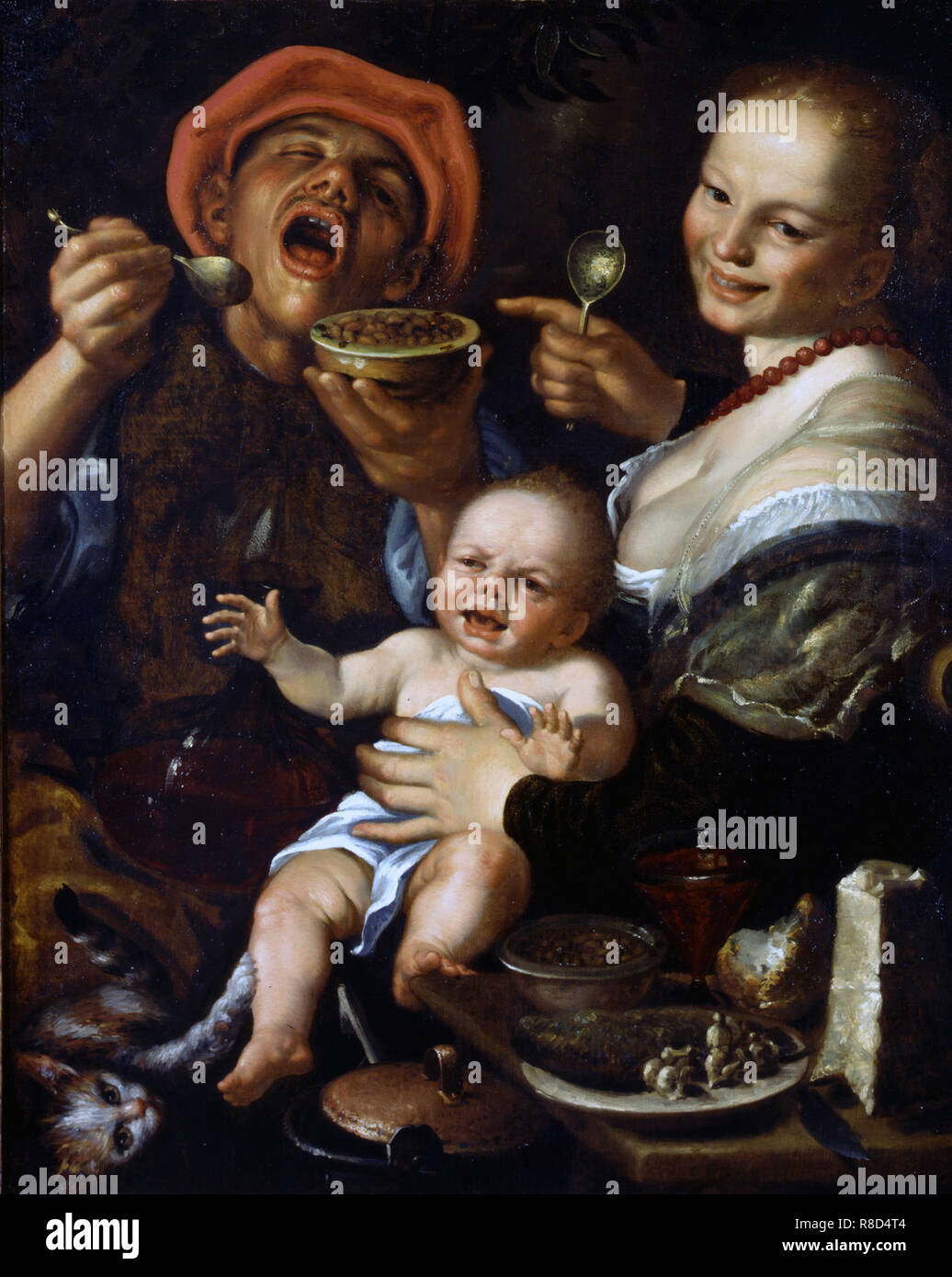 The Bean Eater Stock Photo Alamy