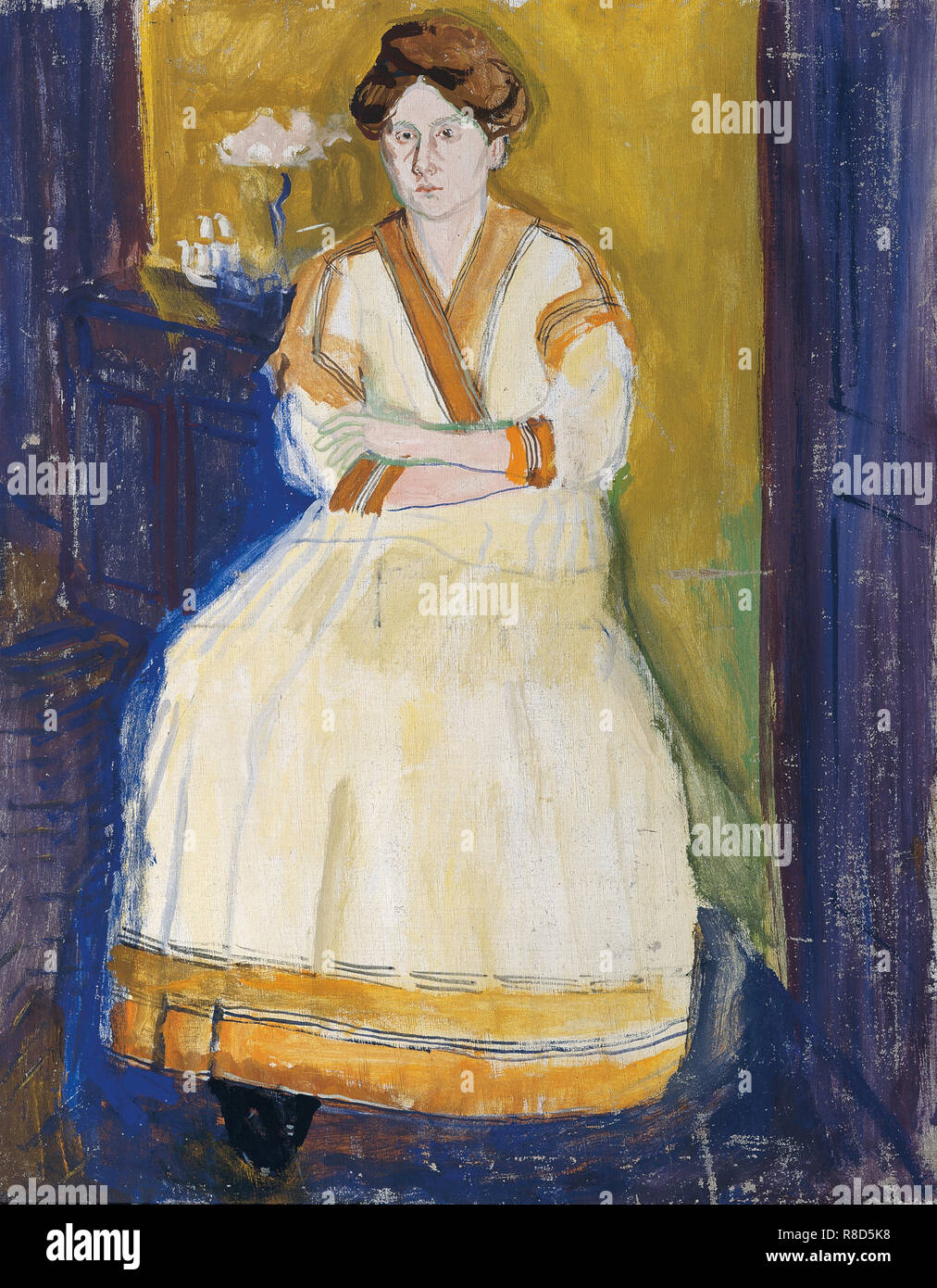 Mathilde Schönberg, 1907 Stock Photo - Alamy
