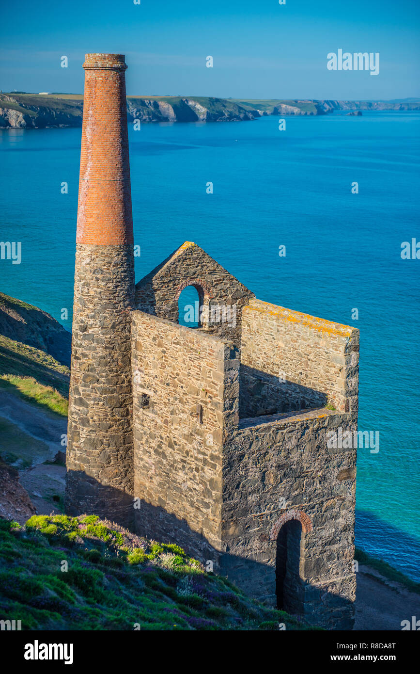 St Agnes Cornwall Stock Photo