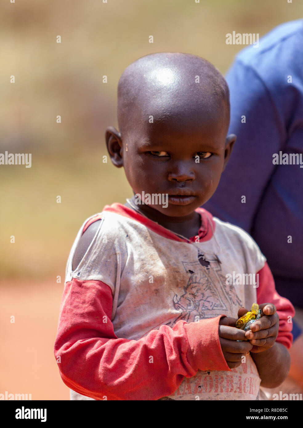 Little boy, Uganda Stock Photo