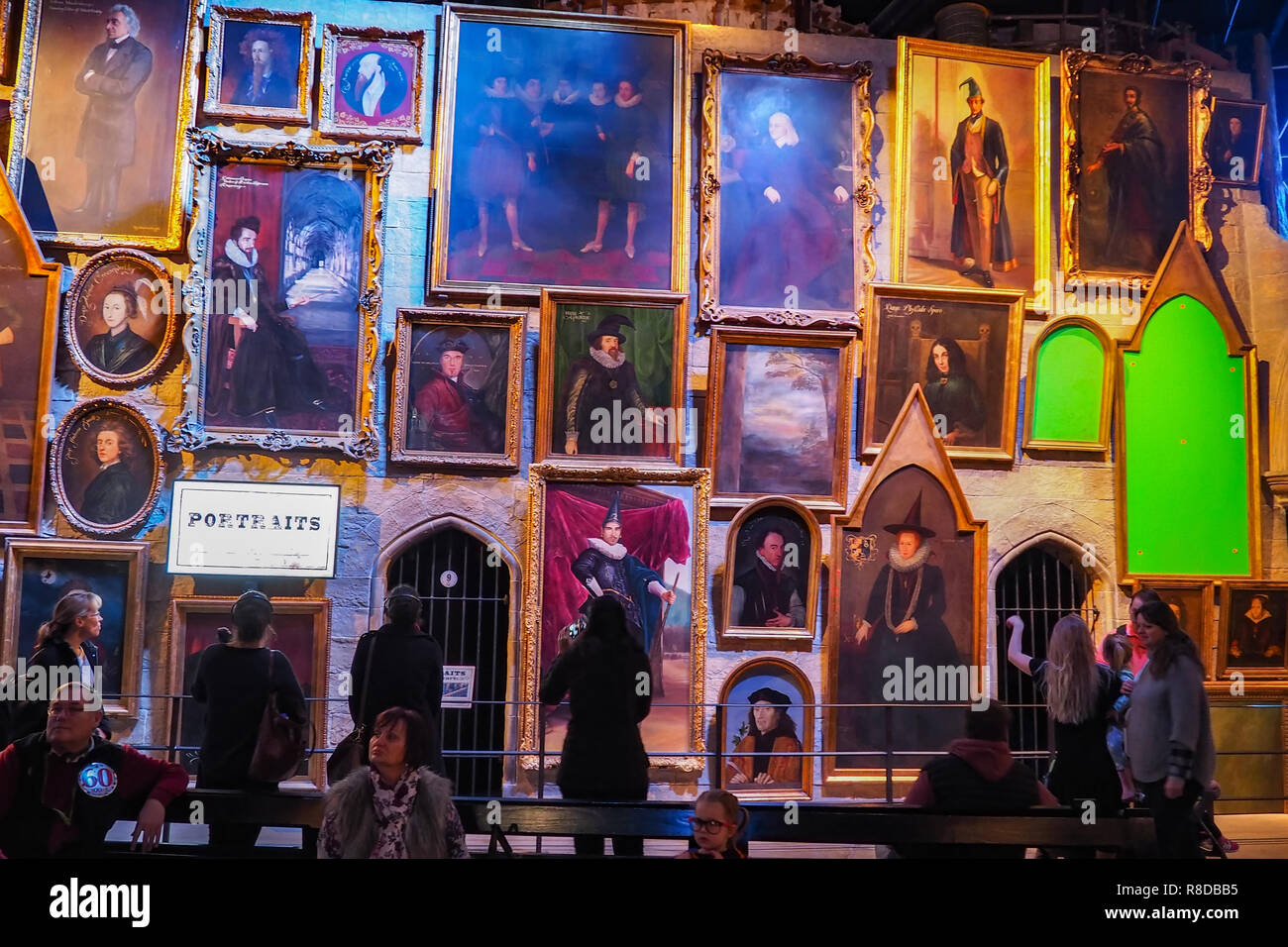 Warner Bros Studio Tour The Making Of Harry Potter Is A Public Attraction In Leavesden London Uk Which Preserves And Showcases The Iconic Props Stock Photo Alamy