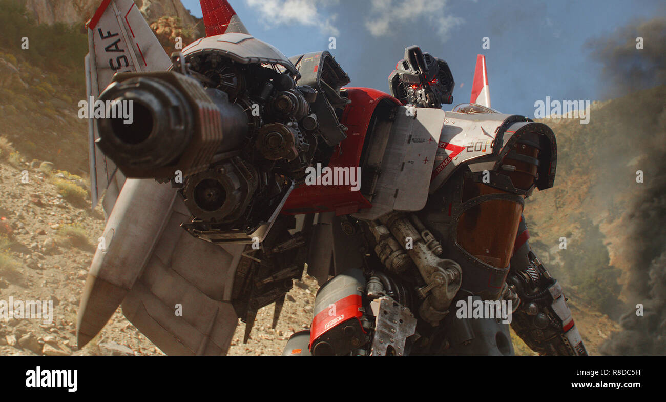 Blitzwing in BUMBLEBEE, from Paramount Pictures.  Photo Credit: Paramount Pictures / The Hollywood Archive Stock Photo