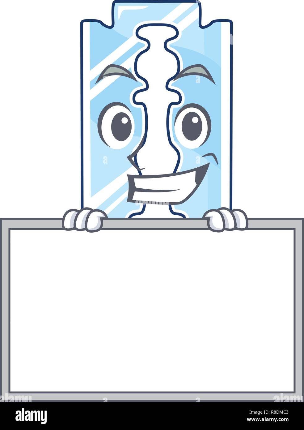 Razor blade silhouette clipart hi-res stock photography and images - Alamy